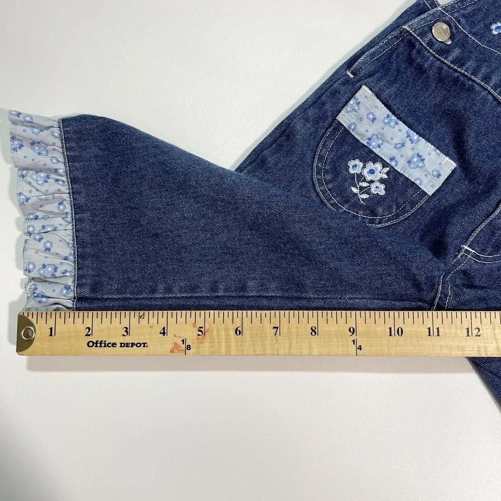 Vintage Blues‎ Clues Embroidered Denim Overalls Size 2T